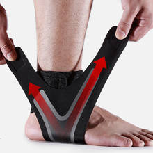 1 пара спортивный бандаж на лодыжку, поддерживающий пояс для фитнеса, Экипировка для поддержки лодыжки, эластичная повязка для ног, защитный бандаж для ног, для тяжелой атлетики 2024 - купить недорого