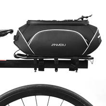Bicycle Bags Large Capacity Waterproof Cycling Bag Mountain Bike Saddle Rack Trunk Bags Luggage Carrier Bike Bag Hard Shell Bags 2024 - buy cheap