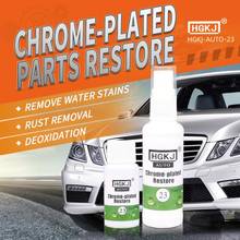 HGKJ-23-20ml Chrome Plate Retreading Agent Car Logo Rust Removal Spray Cleaner Rust Converter Clean  Accessories 2024 - buy cheap