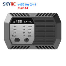 Carregador skyrc e455 universal, carregador para vários eletrônicos, baterias de lipo/life/lihv 100-240v ac 2024 - compre barato
