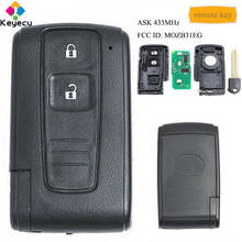 KEYECU умный дистанционный ключ для автомобиля с 2-мя кнопками спросить 433 МГц-брелок для Toyota Prius 2004 2005 2006 2007 2008 2009, M0ZB31EG/MOZB31EG 2024 - купить недорого