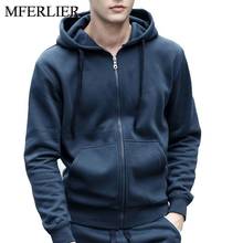 men hoodies 5XL 6XL 7XL 8XL Autumn winter bust 144cm Plus size fleece sweatshirt men 2024 - buy cheap