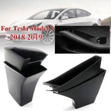 Kit de ferramentas para armazenamento de carro, maçaneta, porta lateral, apoio de braço, recipiente, organizador, acessórios, kit para 18-19 tesla modelo 3 2024 - compre barato