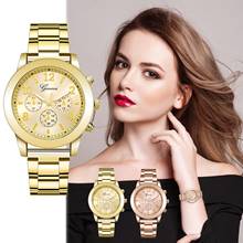 Роскошные женские кварцевые часы, часы с браслетом из нержавеющей стали, повседневные женские кварцевые наручные часы, лучшие подарки, женские часы 2024 - купить недорого