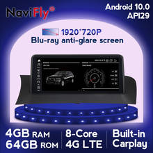 NaviFly 10.25inch IPS screen 4G LTE Android 10.0 Car multimedia gps player for BMW X3 F25/X4 F26 2011-2017 CIC NBT ID7 WIFI BT 2024 - buy cheap