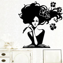 Pretty Woman Vinyl Kitchen Wall Stickers Wallpaper For Baby's Rooms Vinyl Art Decal 2024 - купить недорого