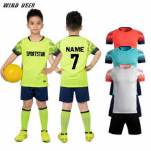 Conjunto de camisas de futebol para homens, uniforme de futebol masculino e masculino 2024 - compre barato