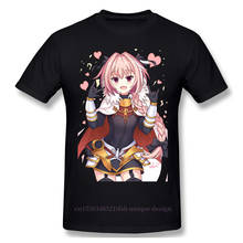 Men FGO Fate Grand Order The Holy Grail War Games Black T-Shirt Astolfo Pure Cotton Tees Harajuku Daily life 2024 - buy cheap