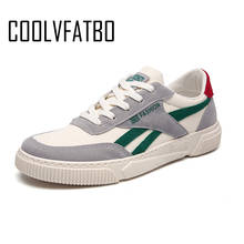 Coolvfatbo esportes masculinos sapatos femininos sapatos de outono respirável selvagem sapatos casuais do estudante sapatos de esportes brancos sapatos de maré 2024 - compre barato