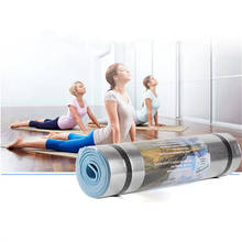 New Indoor Aluminum Film Moisture-proof Yoga Mat Workout Exercise Women Sports Mat Gym Fitness Pilates Pad Yoga Equipment 2024 - buy cheap
