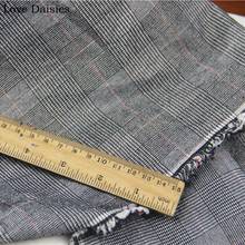 Polyester/Cotton Yarn Dyed Lattice check Houndstooth Good Elastic fabrics for DIY Autumn Fashion Apparel Coat Pants Vest Dress 2024 - buy cheap