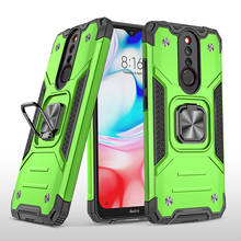 Funda a prueba de golpes para Xiaomi Redmi 8, carcasa protectora, soporte de anillo, imán, Redmi 8 8A 2024 - compra barato