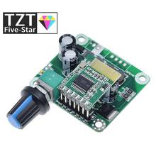 TZT Bluetooth 4.2 TPA3110 15w+15W Digital Stereo Audio Power Amplifier Board Module 12V-24V car for USB Speaker,Portable Speaker 2024 - buy cheap