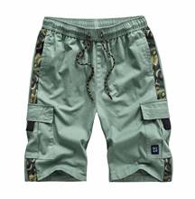 Bermudas cortas de algodón para Hombre, pantalones cortos masculinos de estilo Hip Hop, informales, de marca, para adolescentes, 6XL, 7XL, 8XL, 9XL 2024 - compra barato