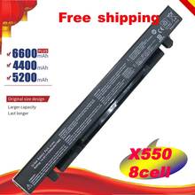 5200mAh Laptop battery For ASUS A450 A550 F450 F552 P450 X450 X550 F550 K550 K450 A41-X550 A41-X550A A32-X550 Free 2024 - buy cheap