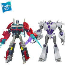 Hasbro Transformers Prime Cyberverse Commander Class Series Megatron Optimus Prime Bulkhead Ironhide Magnus, figuras de acción, Juguetes 2024 - compra barato