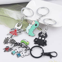 Hollow Knight Cartoon Keychain Cute Key Chain Jewelry Gift for Women Men Kids Metal Pendants Keyring Saccessories 2024 - buy cheap