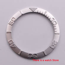 38mm Stainless steel silver gold Watch bezel insert for 40mm automatic watches 2024 - buy cheap