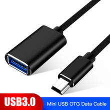5 Pin B Cable Male to USB 3.0 Female Metal Cord Adapter Micro B USB Extension Cable For Car MP4 Mini USB3.0 to Micro USB-b OTG 2024 - купить недорого
