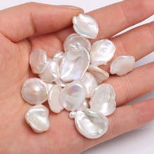 1pcs Natural Freshwater Pearls Beads Irregular Shape Loose Beads for Jewelry Making DIY Necklace Bracelets Earrings Size 14-16mm 2024 - buy cheap