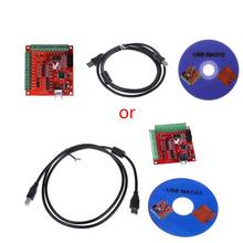 CNC USB MACH3 100Khz Breakout Board 4 Axis Interface Driver Motion Controller P0RE 2024 - buy cheap