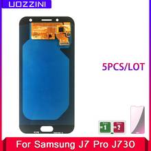 Pantalla LCD de 5,5 "para Samsung Galaxy J7 Pro 2017, J730, J730F, montaje de digitalizador con pantalla táctil para SAMSUNG J7 2017, 5 unids/lote 2024 - compra barato
