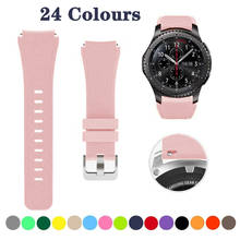 Ремешок 20 мм 22 мм для Samsung galaxy watch 3 46 мм Gear S3 Frontier amazfit bip active, браслет для наручных часов Huawei watch gt 2/2e 42 мм 2024 - купить недорого