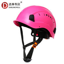 Darlingwell capacete de segurança capacete de proteção de trabalho abs alta qualidade equitação ao ar livre climing resgate capacetes 2024 - compre barato
