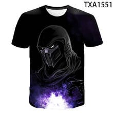 2020 New Mortal Kombat 3D Printed T Shirt Men Women Casual Short Sleeve Game MK T-Shirt Streetwear Cool Boy Girl Kids Tops Tee 2024 - buy cheap