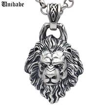 Pure Silver Lion Tiger Pendant S925 Sterling Silver Pendant  Jewelry Fashion Tiger Lion Head Pendant Man Male 2024 - buy cheap