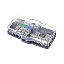 Car Audio Stereo Distribution Fuse Block ANL Fuse Holder 0/4ga 4 Way Fuses Box Block 30A 60A Universal Car Accessories 2024 - buy cheap