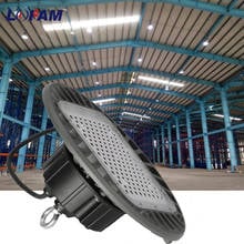 LOFAM-Lámpara impermeable IP65 luz Led para techo alto UFO, para almacén, taller, garaje, Industrial, Stadium, mercado y Airport 2024 - compra barato