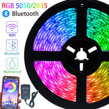 Led Light Strip Luces Led RGB 2835 Bluetooth Waterproof Color Changing Flexible Ribbon Tape Diode 12V 5M 10M 15M 20M christmas 2024 - buy cheap