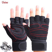 Men Women Gym Gloves Weightlifting Training Crossfit Gloves Fitness Sport Bodybuilding Breathable Non-slip Gym Hand Palm Protect 2024 - buy cheap