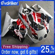 Custom motorcycle fairing for CBR400RR NC23 1988-1989 motorcycle bodywork kit red black white+gifts 2024 - buy cheap