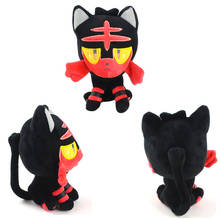 Litten-Peluches de peluche kawaii Litten para niños, muñeco de peluche suave, de animales de dibujos animados, regalos 2024 - compra barato