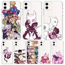Japan Cartoon Funny Killer Queen jjba Bizarre Adventure Phone Case For iPhone 11 12 Mini Pro XR X Max 8 7 6s plus SE Cover Clear 2024 - buy cheap