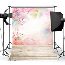 Fondo de fotografía escénica de flores, lienzo no tejido para fiesta, decoración de boda, fondos de fotografía de bebé para accesorios de estudio fotográfico 2024 - compra barato