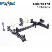 Will Feng-piezas de componentes mecánicos para manualidades, Riel de guía lineal Hg15, ensamblaje CNC 1400, máquina cortadora de grabado láser Co2, 900x1490mm 2024 - compra barato