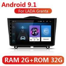 9" Car Multimedia Player For LADA Granta Cross 2018 2019 2 Din Android 9.1 Car Radio Stereo Navigation Autoradio GPS Head Unit 2024 - buy cheap