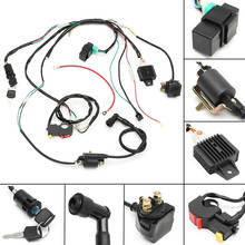 Arnés de cableado CDI para motocicleta, bobina de solenoide Quad Dirt para 50, 70, 90cc, 110cc, 125cc, ATV 2024 - compra barato