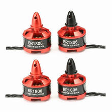 Racerstar edição de corrida, mais novo motor de alta qualidade, 4 peças, 1806 br1806 2280kv 1-3s, motor sem escova, cw/ccw para qav250 zmr250 260 2024 - compre barato