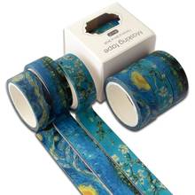 3Pcs Ocean Washi Tape Set Cute Adhesive Tape DIY Decoration Sticker Scrapbooking Diary Masking Tape  2024 - buy cheap