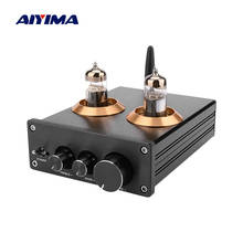 AIYIMA APTX Bluetooth Pre Amplifier Audio Board Vacuum Tube 6J5 Preamplifier Board Tone Preamp With Tone Control Home Theater 2024 - compre barato