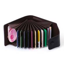 Fashion Business ID Credit Card Wallet Holder Name Cards Case Pocket Organizer 2024 - buy cheap