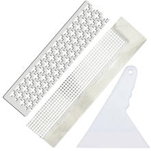 Accesorios de bordado con diamantes, regla de taladro cuadrada/redonda, herramienta de ajuste fácil, Corrector para pintura con diamantes, kit de herramientas de mosaico 2024 - compra barato