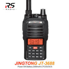 JINGTONG-walkie-talkie JT-3688, estación de Radio bidireccional de 10km, 5W, 2000mAh, transceptor vhf tyt, 1 unidad 2024 - compra barato