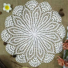 Toalha de mesa de algodão em crochê, tecido moderno, decoração de festa, casamento, jantar, chá, café 2024 - compre barato