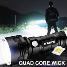 P70 Powerful Flashlight Portable Led Light Usb Rechargeable 3 Modes Outdoor Camping Lamp 26650 Battery Torch For Fishing Hiking 2024 - buy cheap