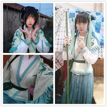 Disfraz de Anime chino para hombre y mujer, traje de Cosplay Unisex de maestro del cultivo demoníaco, Mo Bao Zu Shi XUE YANG, Hanfu 2024 - compra barato